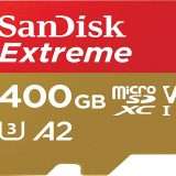 SanDisk Extreme microSDXC da 400GB a un prezzo eccezionale