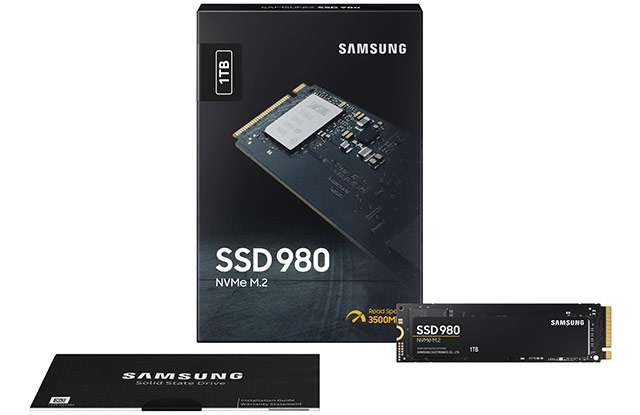 L'unità SSD 980 NVMe di Samsung
