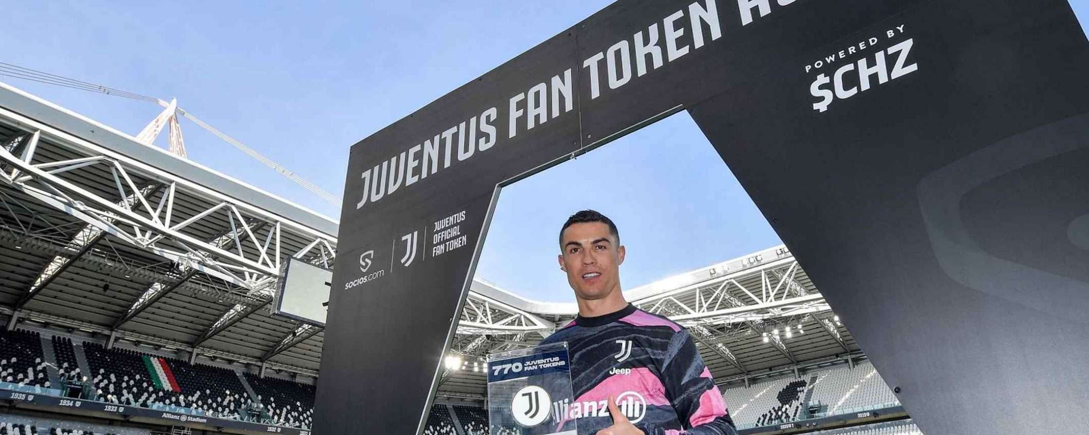 Ronaldo premiato con 770 Fan Token $JUV