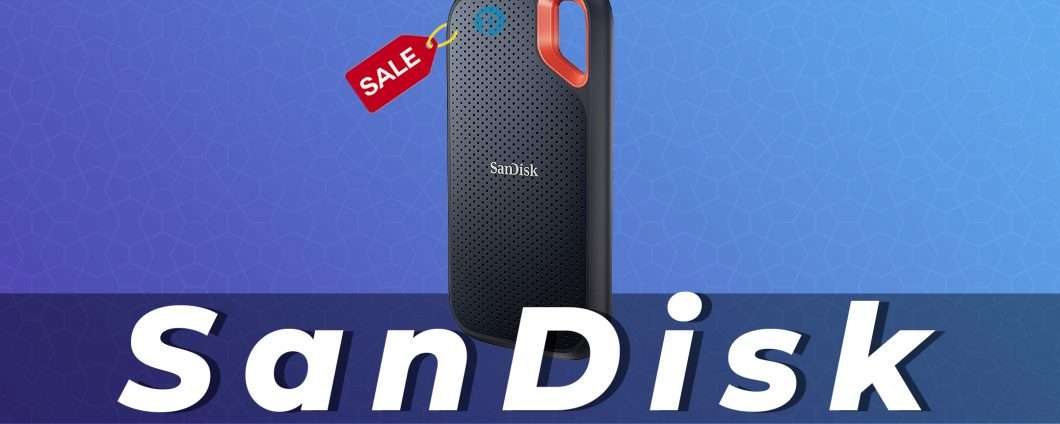 SanDisk Extreme SSD da 500GB al prezzo più basso di sempre