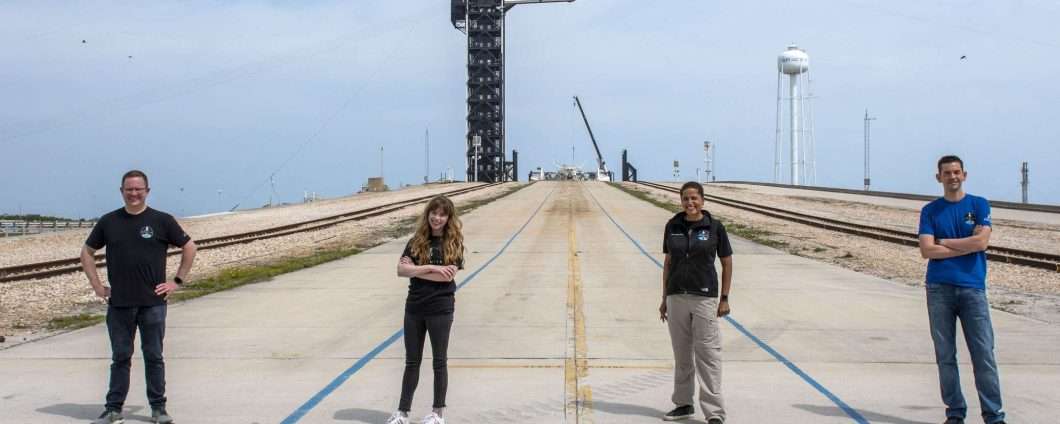 SpaceX Inspiration4: scelti i membri dell'equipaggio