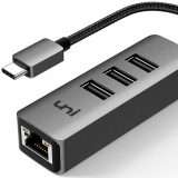 HUB USB Type-C 3.0 ed RJ45 Gigabit LAN in offerta