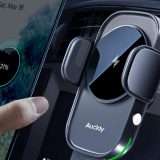 Auckly, il supporto auto con ricarica wireless