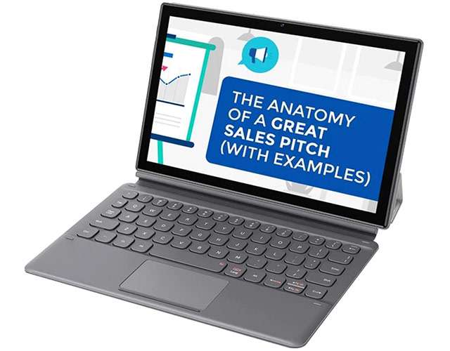 Il tablet Blackview Tab 8E con la tastiera Bluetooth dedicata