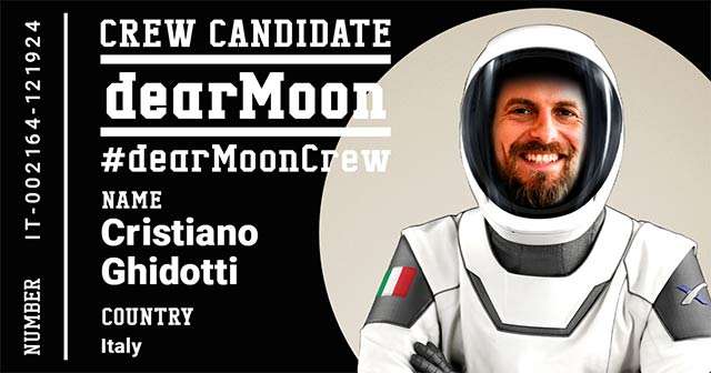 dearMoon: il certificato della candidatura