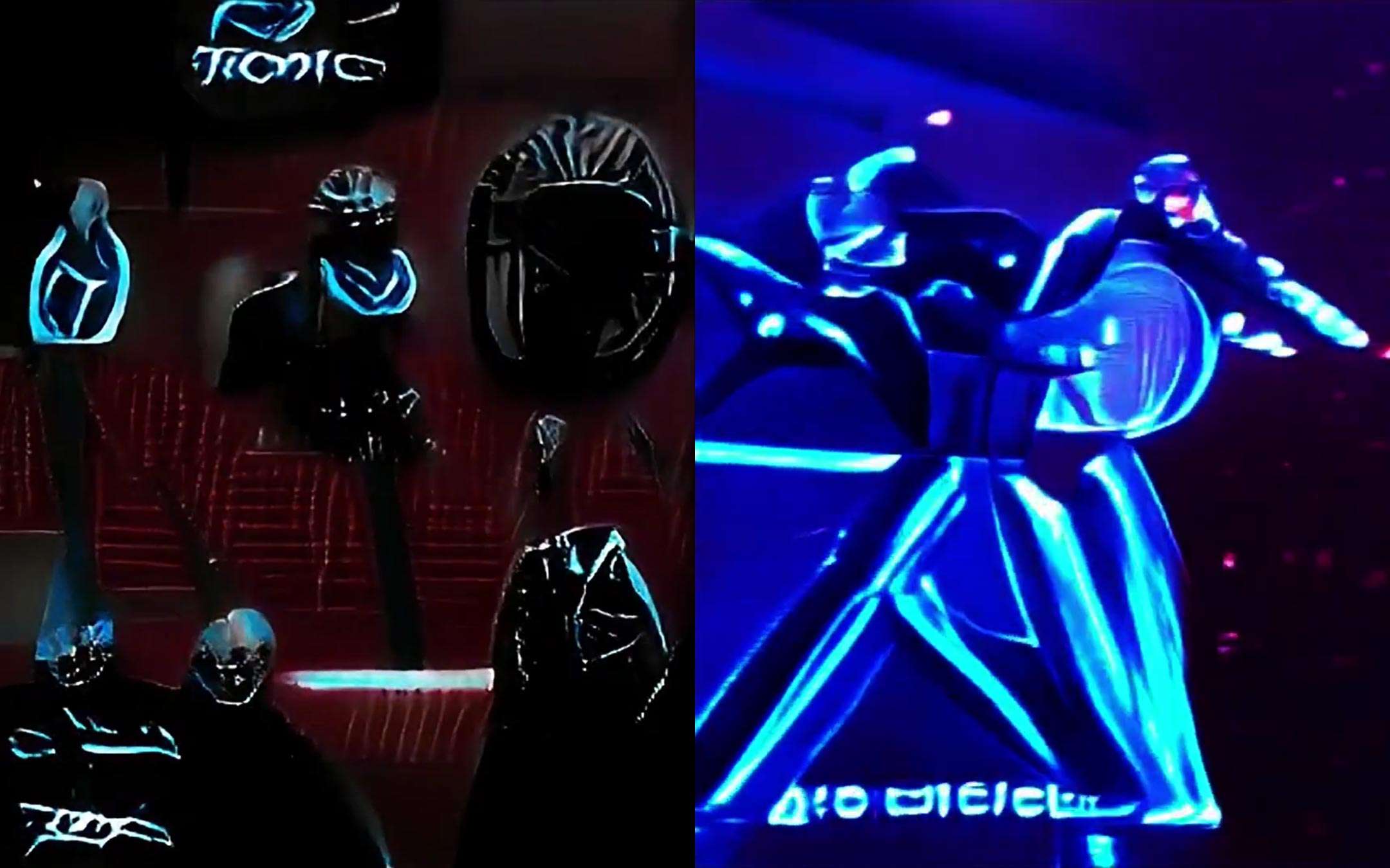The AI for a video that pays homage to Daft Punk The AI for a video that pays homage to Daft Punk