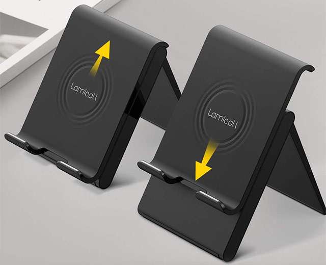 Il supporto per tablet di Lamicall, regolabile in altezza