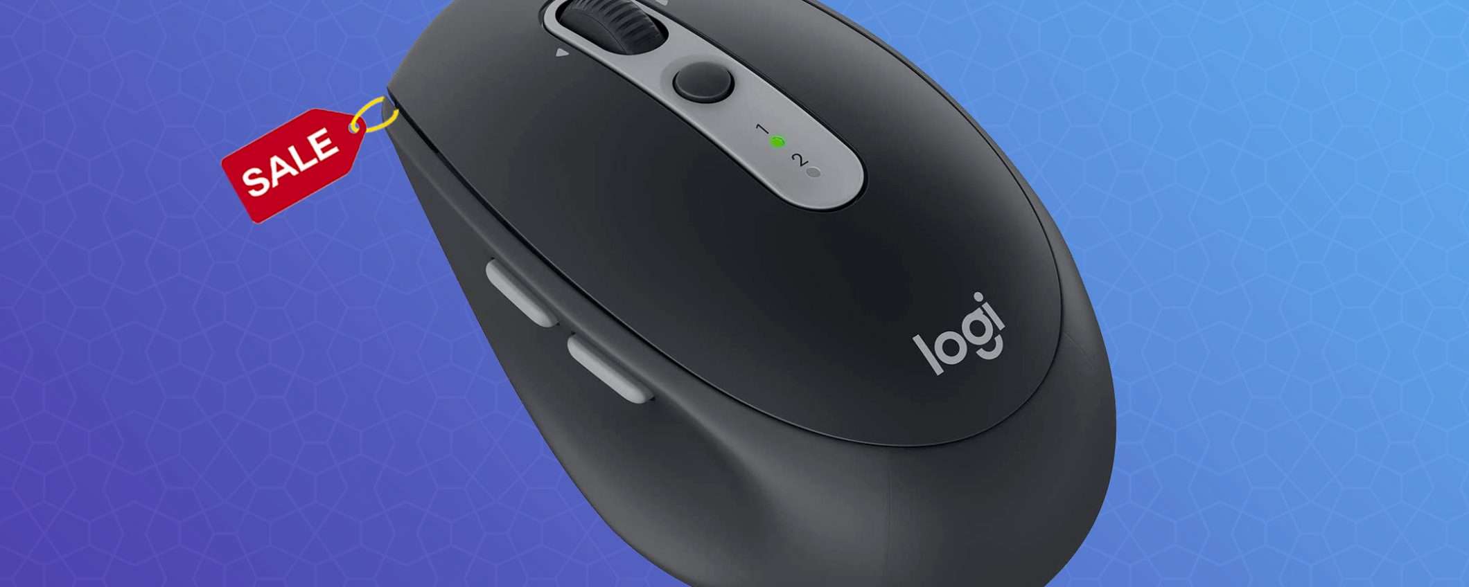 Logitech M590: mouse wireless multi-dispositivo in offerta (-38%)