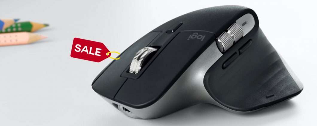 Logitech MX Master 3: mouse wireless in offerta al 19% di sconto