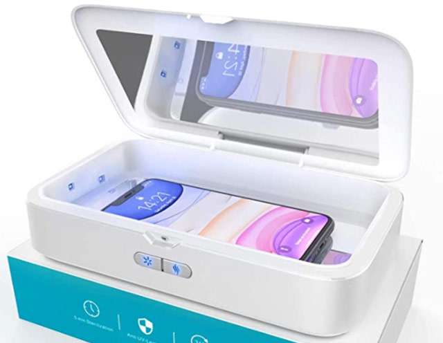 Lo sterilizzatore UV di Newild, per smartphone e altri oggetti di piccoli dimensioni