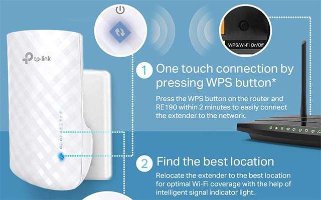 Il ripetitore WiFi dual band di TP-Link
