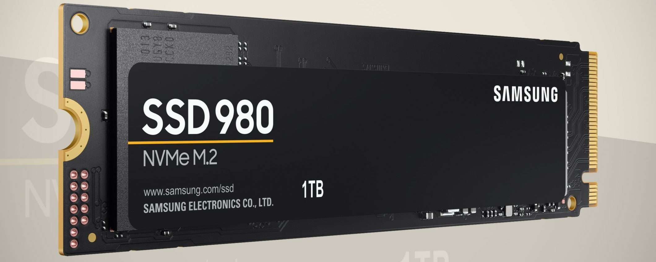 Samsung: le nuove SSD NVMe 980 sono già su Amazon