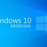 Windows 10, riecco l'aggiornamento KB5001649
