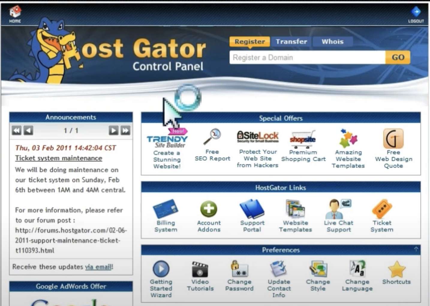 Le caratteristiche di Hostgator