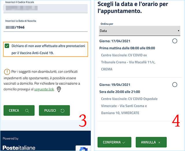 La prenotazione del vaccino anti COVID-19 sulla piattaforma di Poste Italiane: la procedura passo passo