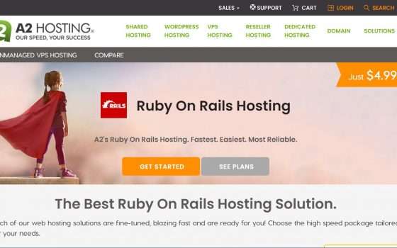 A2Hosting Ruby On Rails