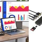 HUB USB-C 11 in 1 PD HDMI 4K RJ45 scontato del 40%