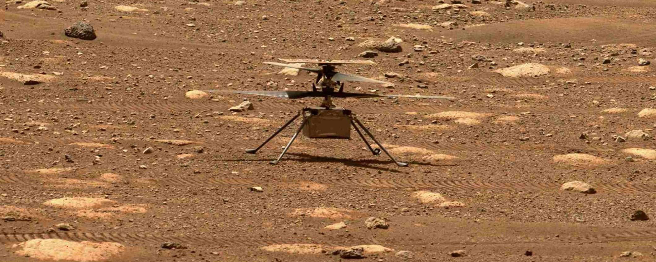 Ingenuity vola su Marte, prime immagini