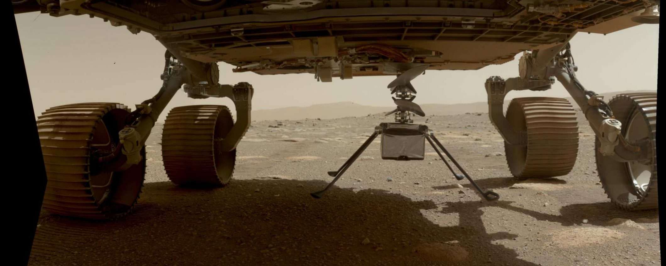 Perseverance: Ingenuity tocca il suolo di Marte