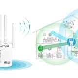 Ripetitore Wi-Fi 1200Mbps 3 in 1 scontato del 70%