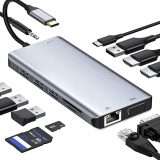 HUB USB Type-C PD triplo monitor a meno di 50 euro