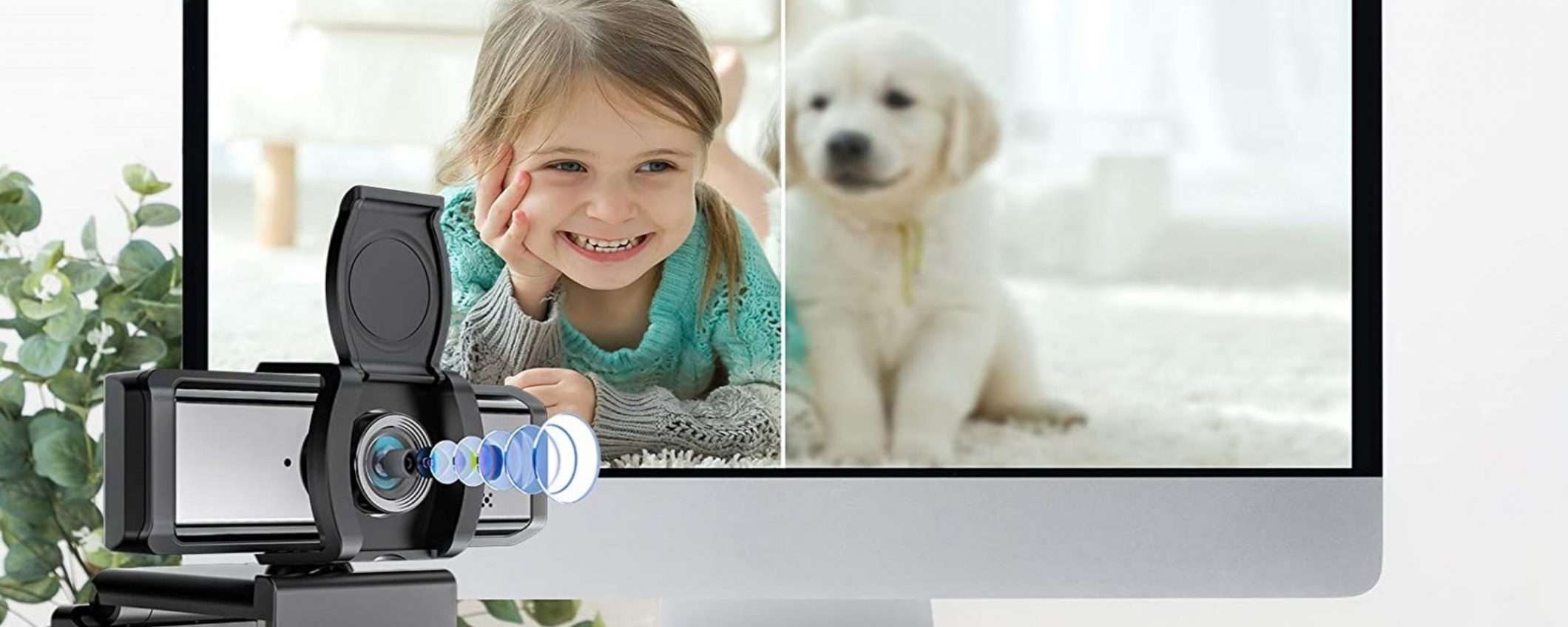 Webcam FHD per DAD e streaming a metà prezzo