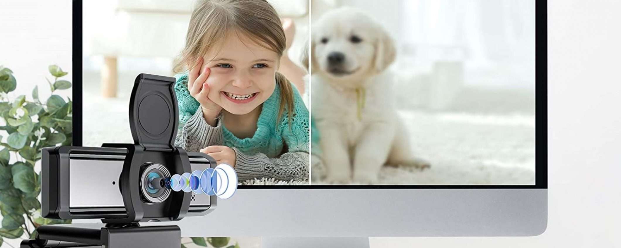 Webcam FHD per DAD e streaming a metà prezzo