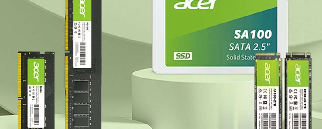 Acer nel mercato SSD e RAM con i prodotti Biwin