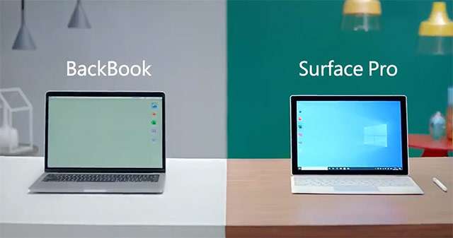 BackBook e Surface nello spot di Microsoft per l'India