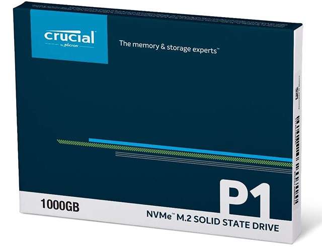Crucial P1. SSD da 1 TB per lo storage