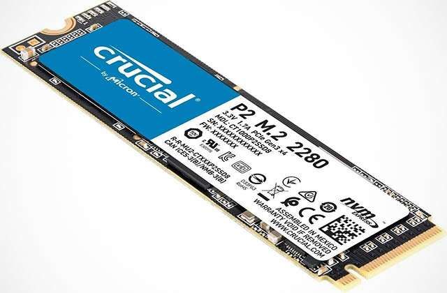 La SSD da 1 TB della linea Crucial P2