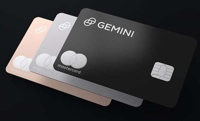 La carta di credito Gemini basata sul circuito Mastercard