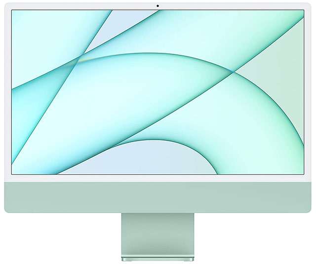 Il nuovo Apple iMac con M1 nella colorazione Verde