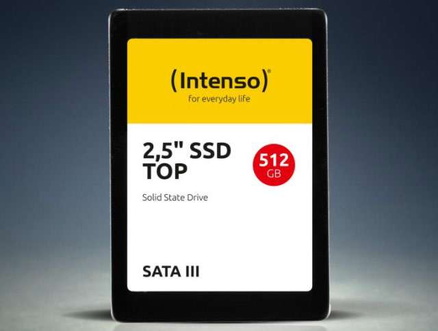 La SSD da 512 di Intenso