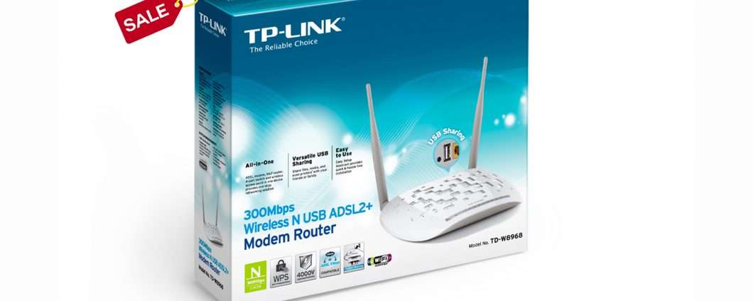 TP-Link: modem router in offerta a soli 18 euro