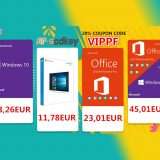 VIP-SCDkey sconti d'Aprile: Windows 10 PRO 13€, Office 2016 23€