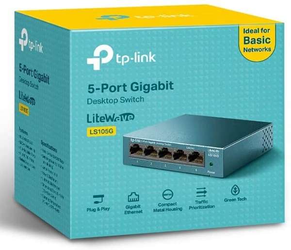 Switch Ethernet TP-Link LS105G Gigabit - 1