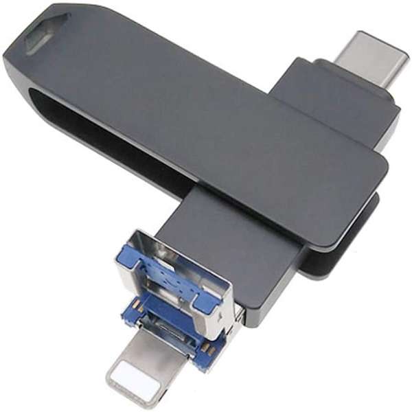 Chiavetta USB Pendrive Y-Disk 3 in 1 256GB - 1