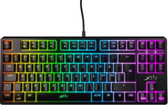 Tastiera meccanica Xtrfy K4 TKL a soli 38€