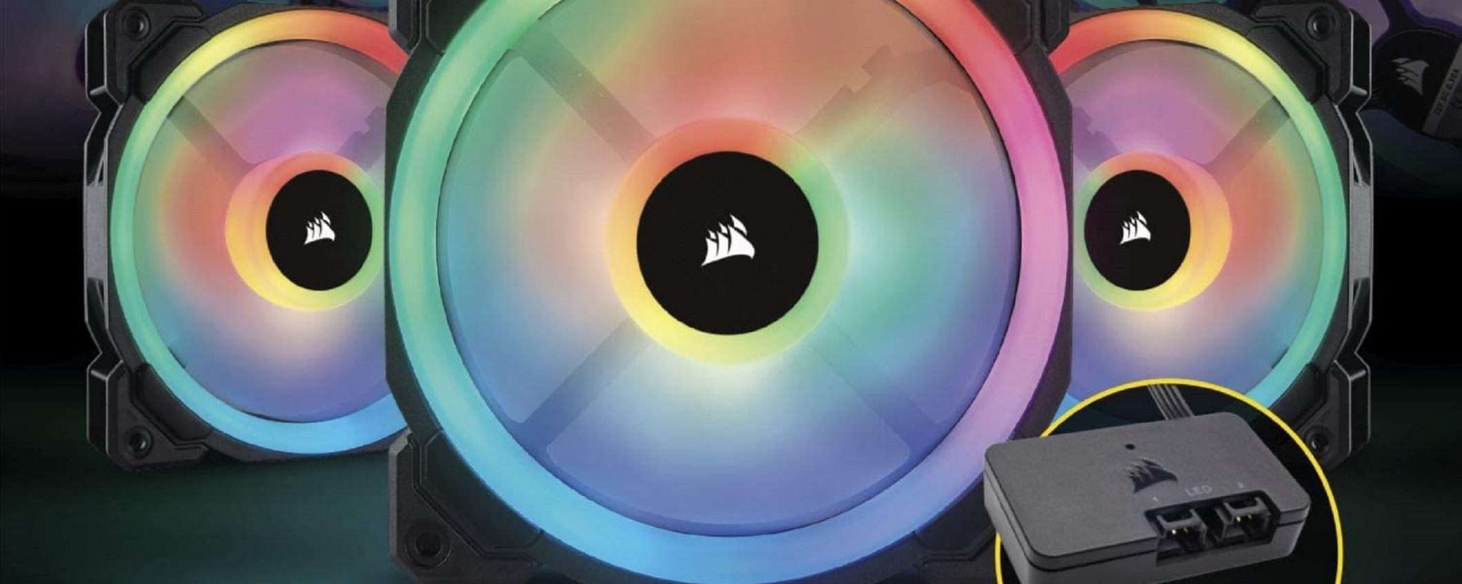 Ventole Corsair Ll120 RGB: l'eleganza a prezzo contenuto!