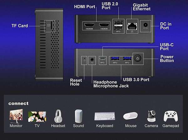 Mini PC Otazak iPC45 Ubuntu - 1