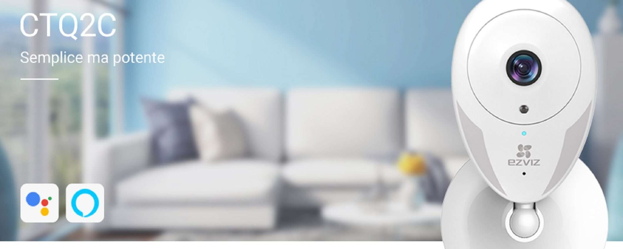 Videosorveglianza da interni Ezviz FullHD a un prezzo incredibile!