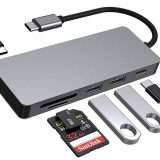 HUB USB-C 6 in 1 per MacBook e PC a meno di 10 euro