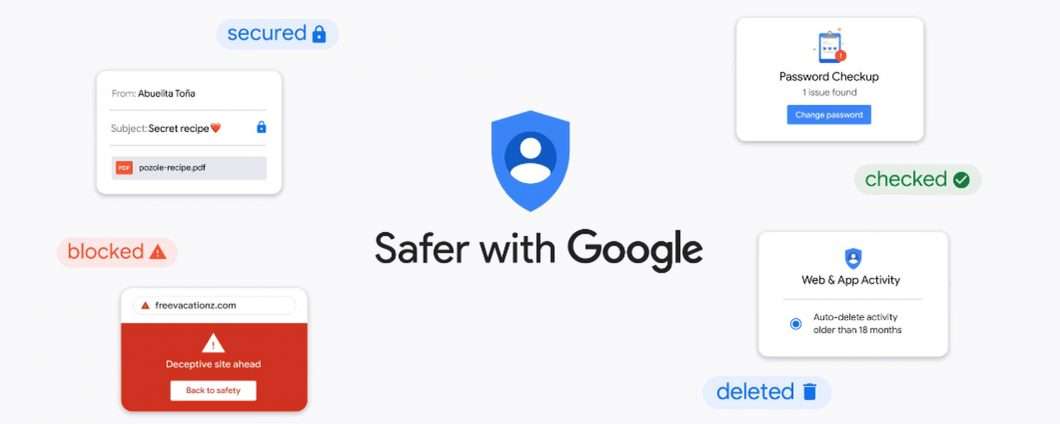 Google annuncia novità per sicurezza e privacy