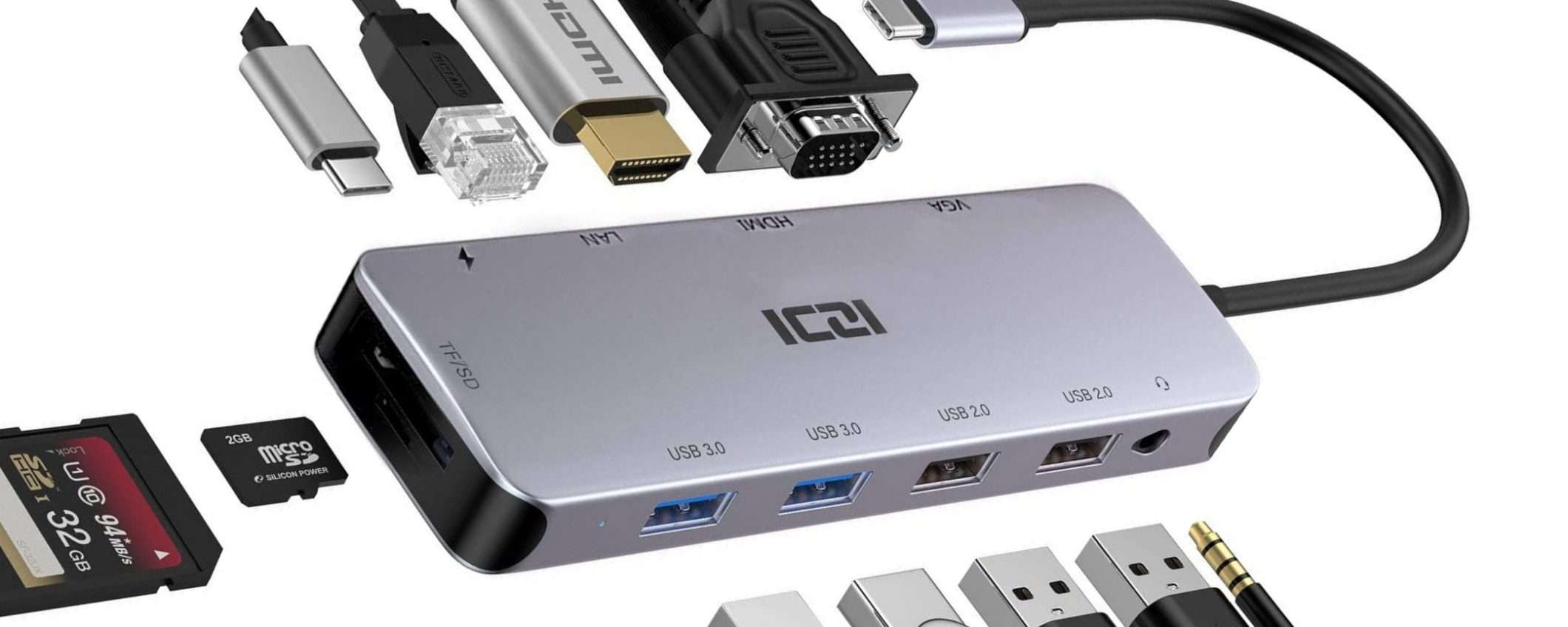 HUB USB-C HDMI 4K 60Hz scontato di oltre 20 euro