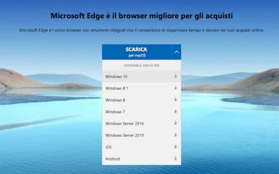 scaricare Microsoft Edge