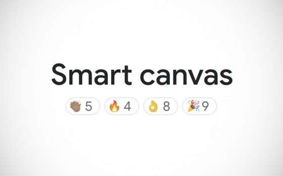 Google I/O 2021: Smart Canvas per Workspace