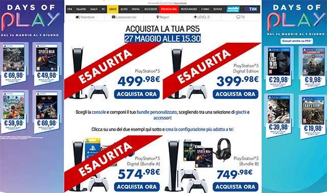 GameStop: la Waiting Room per acquistare PS5