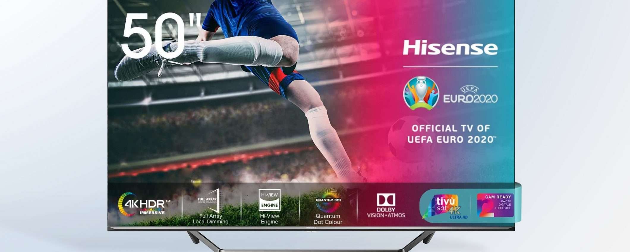 Hisense, Smart TV da 50 e 55 pollici: prezzi MAI visti