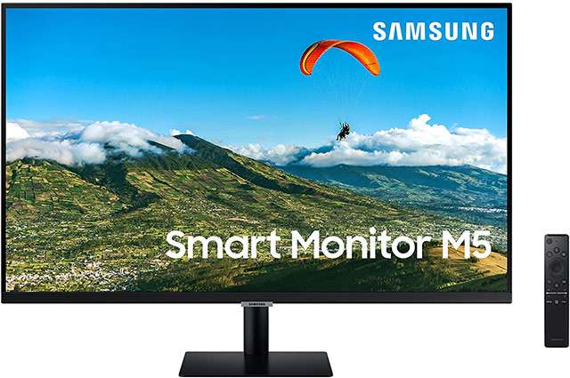 Samsung Monitor M5, il modello da 32 pollici con telecomando